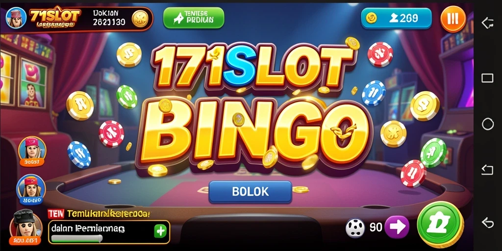 Tampilan gameplay Bingo yang seru dan interaktif di 171SLOT.