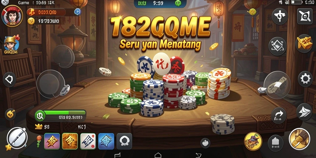 Gameplay seru QiuQiu yang penuh strategi dan tantangan.