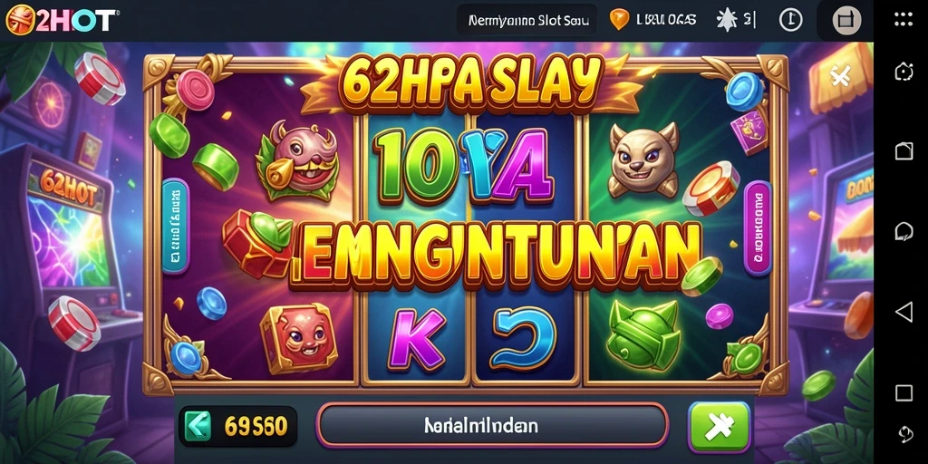Tampilan gameplay seru di 62HOT dengan grafis menawan.