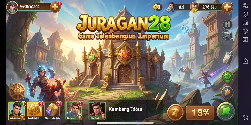 Tampilan gameplay JURAGAN28 yang seru dan mengasyikkan.