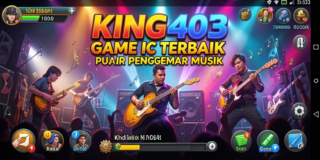 Tampilan gameplay KING403 yang menyenangkan dan interaktif.