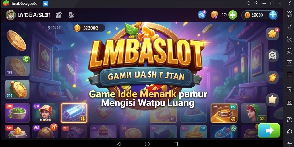 Tampilan menarik dari gameplay LMBASLOT yang memikat.