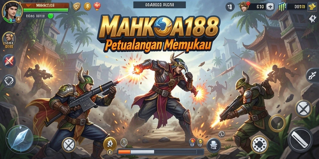 Tampilan gameplay mendebarkan dari MAHKOTA188 dengan aksi seru.