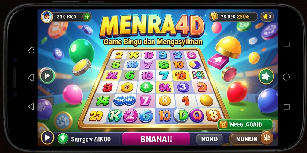 Tampilan gameplay MENARA4D yang seru dan interaktif.