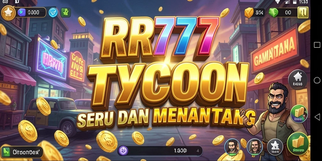 Tampilan gameplay Tycoon yang menarik dan mendebarkan di RR777.