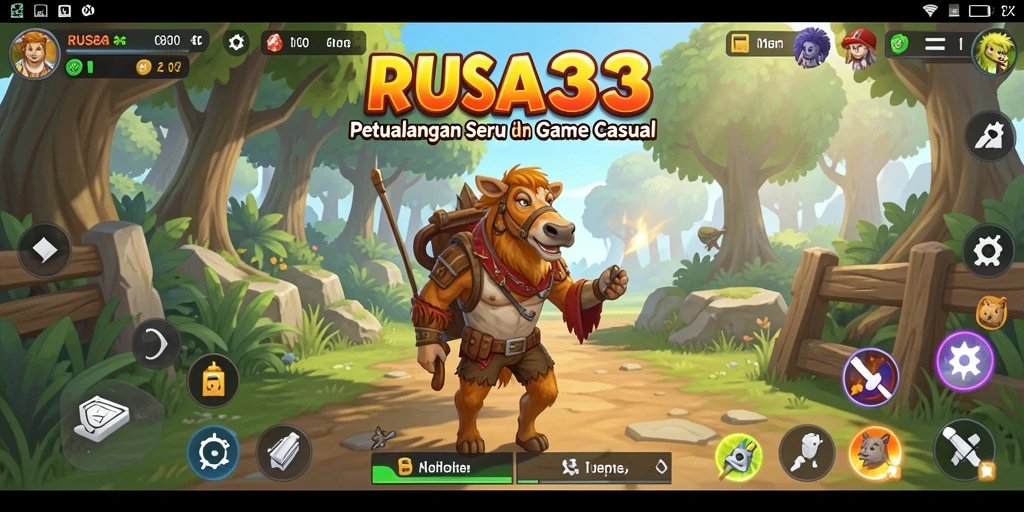 Tampilkan gameplay seru RUSA33 yang menghibur.