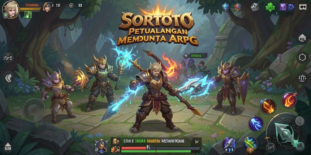 Gameplay SORTOTO yang seru dan penuh aksi dalam dunia ARPG.